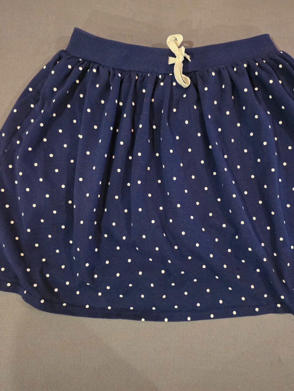 Carter's Girls Size 12/12A Navy Polka Dot Skort